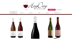 Desktop Screenshot of heydaywines.com